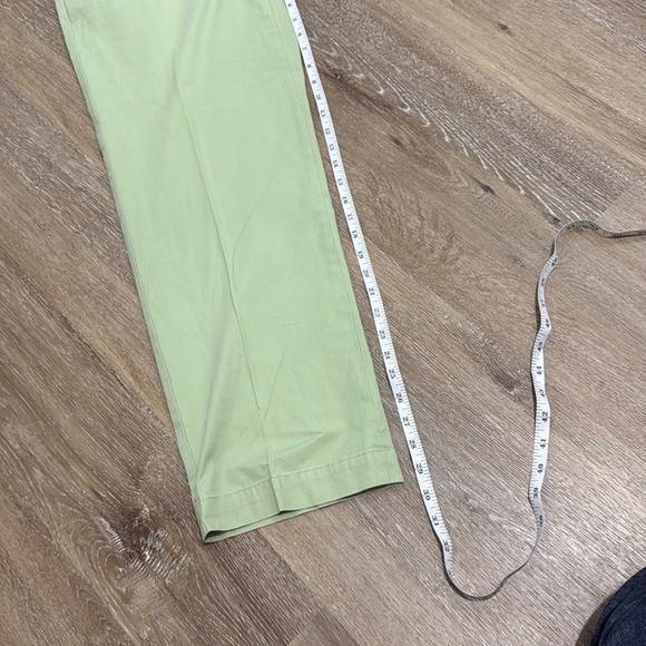 Brooks Brothers Size W34/L30 Green Chinos Straight-Leg Classic - Picture 3 of 7